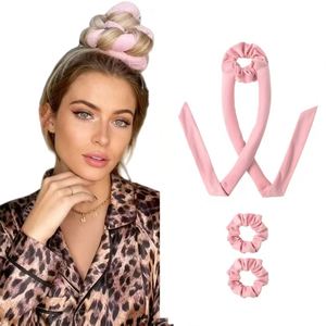 Accessoires pour masque oculaire, Bandeau à rouleaux, Bigoudi portable en satin pour dormir, Quatre saisons, Couleur personnalisée, Marque privée, Personnalisation - Product Image 4