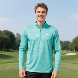 เสื้อกอล์ฟสำหรับผู้บริหารระดับพรีเมียมเสื้อยืดกอล์ฟคอปกตั้งมีโลโก้ - Product Image 6