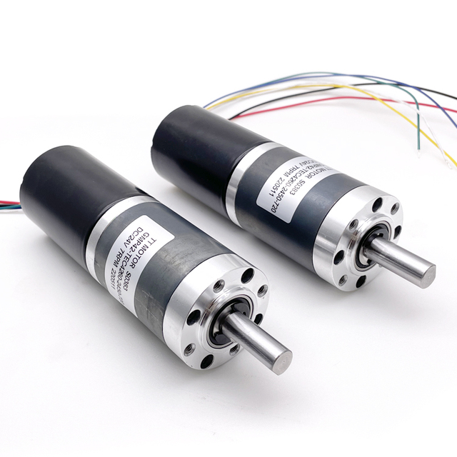 High Torque Low Rpm Dc Gear Motor 12v BLDC Geared Motor Dc 24v
