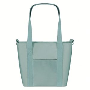 Sac fourre-tout tissé en cuir imperméable beige pour femme, personnalisable, sans marque, 2026 - Fournisseur - Product Image 2