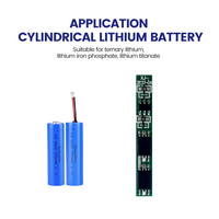 XJ BMS 1S 3A 3Ah 3.2V 3.7V NCM 18650 21700 32650 Protection BMS intégrée Garantie de 2 ans Modèle XJ-2837-04