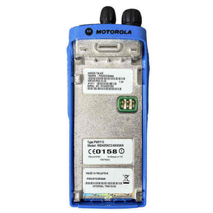 Radio portable <span class=keywords><strong>Motorola</strong></span> GP340Ex UHF/VHF 16 canaux, radio professionnelle portable certifié<span class=keywords><strong>e</strong></span> ATEX, radio bidirectionnelle pour zones dangereuses - Product Image 3