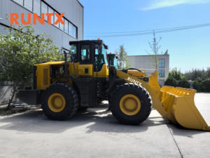 RUNTX China Mesin Mini <span class=keywords><strong>Loader</strong></span> Diesel Kecil 5 Ton Baru, Wheel <span class=keywords><strong>Loader</strong></span> 5 Ton untuk Dijual - Product Image 6