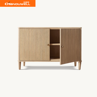 Buffet en bois de chêne massif, armoire de rangement moderne pour salle à manger, salon, cuisine