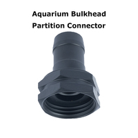 Service d'usinage CNC de précision personnalisé Yod raccord de cloison d'aquarium SS E enduit noir 1 pouce NPT/BSPT NSF 61 certifié haut