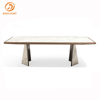 Ensemble de table et de chaises en marbre blanc, pour café et restaurants