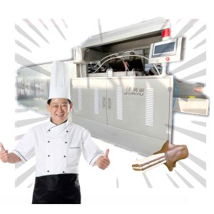 เครื่องผลิตเวเฟอร์ขนาดเล็กอัตโนมัติ รุ่น <span class=keywords><strong>Loacker</strong></span> Quadratini Napolitaner สำหรับทำคุกกี้เวเฟอร์สำหรับน้ำชายามบ่าย พร้อมเครื่องขึ้นรูปเวเฟอร์ - Product Image 4