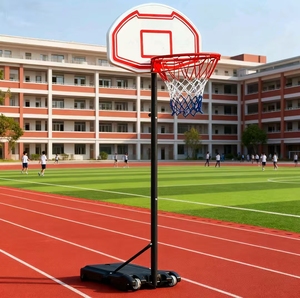 Sistema di attrezzature per campi da basket rimovibile per giochi di allenamento Indoor - Product Image 6