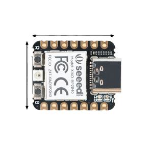 Xlw บอร์ดพัฒนาแผงวงจรสำหรับ Arduino/micropython แผงควบคุมสำหรับสตูดิโอ RP2040 2ชิ้น HOTT seeduino/micropithon/circuitpython - Product Image 5
