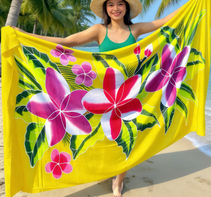 Nieuwe design sarongs pareo rayon uniek handgeschilderd oorspronkelijk gemaakt in <span class=keywords><strong>Bali</strong></span> <span class=keywords><strong>door</strong></span> Balinese ambachtslieden beste kwaliteit rayon 2026 - Product Image 1