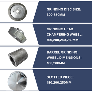 Má phanh Electroplated kim cương CBN Mài bánh xe <span class=keywords><strong>chamfer</strong></span> Mài Thùng Mài bánh xe cho một nửa tinh thần má phanh - Product Image 5