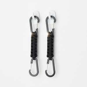 Porte-clés en paracorde tressé à séchage rapide avec impression UV, mousqueton, cordon, porte-clés - Product Image 2