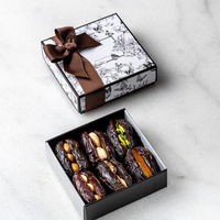 Logo personnalisé Ramadan Cadeau alimentaire Papier Chocolat Baklava Boîte d'emballage
