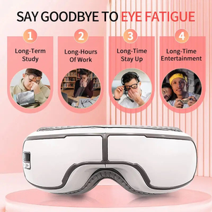 2025 nuevo masajeador de terapia ocular inteligente cómodo calentamiento y compresión de aire vibración con música Bluetooth masaje relajante para ojos - Product Image 4