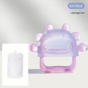 Gant de dentition apaisant pour bébé, sans BPA, de haute qualité, anti-poussière, jouet à mâcher pour bébés et tout-petits - Product Image 4