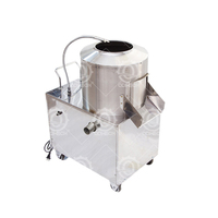Qd Mech Automatische Yam Gember Aardappelschiller Wortel Wassen Ui Aardappel Trommel Schilmachine