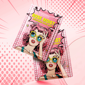 OEM SADOER Etiqueta Privada planta nutritiva calmante hidratante mascarilla facial Rosa hidratante brillo diosa mascarilla Facial - Product Image 6