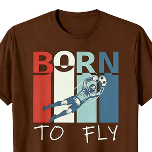 <span class=keywords><strong>Camiseta</strong></span> con Gráfico de <span class=keywords><strong>Portero</strong></span> de Fútbol 'Born to Fly', <span class=keywords><strong>Camiseta</strong></span> Deportiva para Jugador de Fútbol - Product Image 6