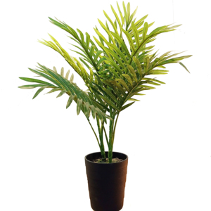 Décor d'intérieur de haute qualité Mini à grand Faux vert naturel Areca plastique faux Areca feuilles de palmier plantes petit palmier artificiel - Product Image 3