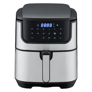 2023 Best Sale 4L 5L 6L 6.5L 7.5L 8L 9L Electric Deep Air Fryer Over heating Protection Function Smart Air Fryer Oven Air