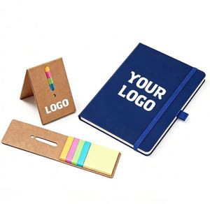 <b>Notebook</b> Gift <b>Set</b> Custom Logo Wholesale Promotional Business Personalized Leather PU A5/A4/A6 Printing - Product Image 1