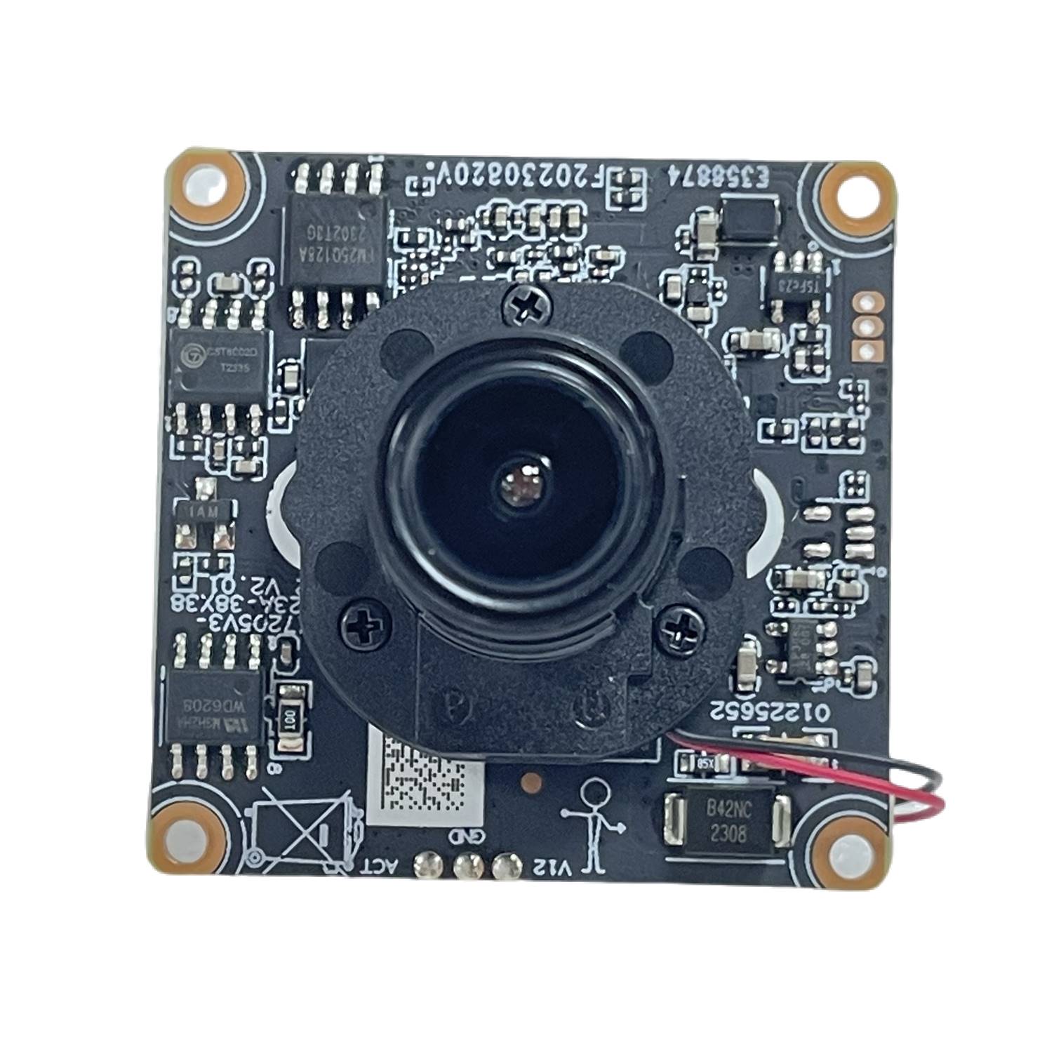 CCTV Lens Xmeye 5MP Module GK7205 with 3.6mm Fixed Lens, Two-Way