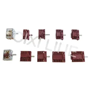 Interruptor rotativo de horno T150, piezas de interruptores rotativos para horno eléctrico con 3, 4, 5, 6, 8, 12 posiciones diferentes, nuevo diseño