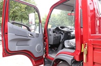 Jianghuai Junling JAC 4x2 V5 160hp 4.18m Camion léger de cargaison de type clôture à 6 roues à une rangée à vendre