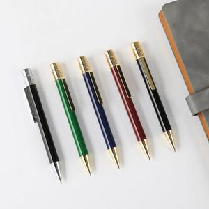 Wholesale Custom Luxury Hotel Ballpoint <b>Pen</b> Custom Logo High Quality Gold Top Business Gift Twist Metal Roller <b>Pen</b> - Product Image 3