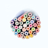 Enfants de l'école croquis dessin papeterie cadeaux dessin animé mignon crayons de couleur 12 ensemble