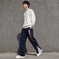 Pantalones Deportivos Unisex Personalizados, Estilo Y2K, con Bolsillos Decorativos, de Alta Calidad, para Hombre, ODM