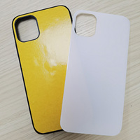Vente chaude TPU Groove Case DIY Blanc 2D Sublimation Téléphone Cas Verre pour iphone 12pro Max