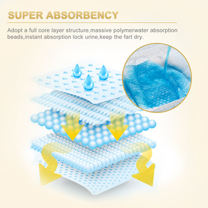 OEM couches pour bébés fournisseur de produits secs pour bébés ultra respirants Chine qualité supérieure disponibilité de couches pour bébés vente en gros - Product Image 3