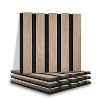 Panneaux muraux acoustiques 3D pour la décoration des salons d'appartements et des salles de sport, ignifuges, sans MOQ, livraison rapide depuis l'entrepôt américain