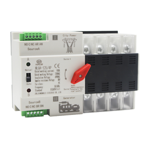 Interruptor de Transferencia Automática GEYA W2R-100 II 63A 4P 400V AC para Generador y Energía Eléctrica Urbana, Original, Nuevo y con Certificación CE - Product Image 4