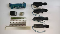 Kunci Sentral Mobil Universal 12V, Kunci Sentral Mobil Universal dengan 4 Aktuator, Mencegah Selai, Desain, Sistem Kunci Sentral
