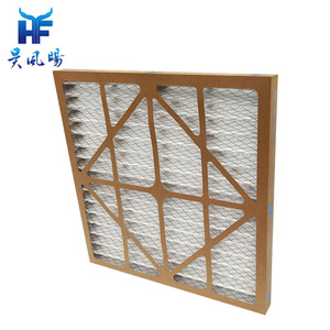Filtre à air de retour pour four, à cadre en <span class=keywords><strong>carton</strong></span> jetable 20x20x1, avec média en fibre de verre grossière, économique, pour distributeurs en gros - Product Image 1