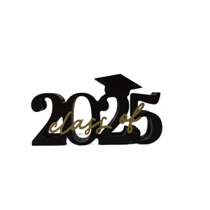 Marco de Fotos Decorativo de Madera para Fiesta de Graduación 2025 con Acabado Vintage y Diseño Gingersnap - Product Image 5