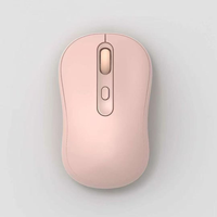 Mouse nirkabel USB 2.4G, Mouse optik Mini grosir, Mouse senyap koneksi ganda dapat diisi ulang untuk tablet dan PC