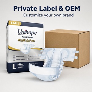 Unihope <span class=keywords><strong>Couches</strong></span> pour <span class=keywords><strong>adultes</strong></span> Dryfit avec indicateur de fuites, OEM ODM, Marque privée, Vente en gros en usine, En vrac - Product Image 4