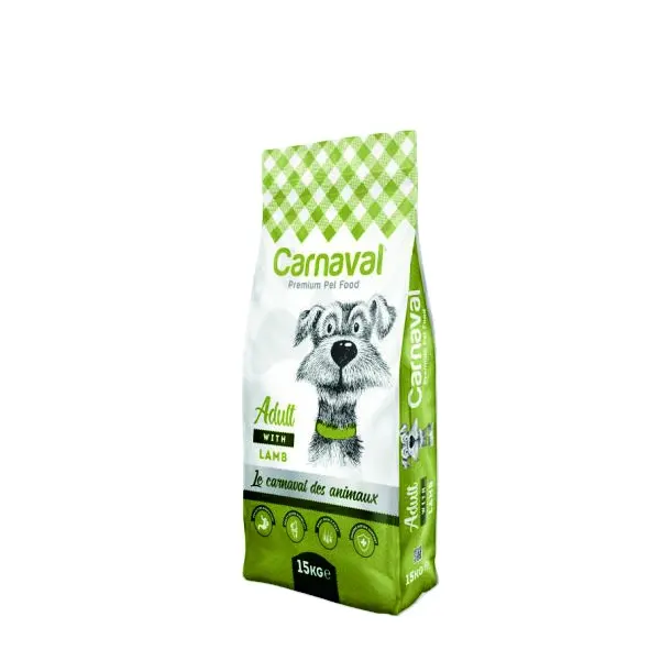 Lamb & Rice Flavored Premium Dry Pet Food For Pet Adult Dog 15 kg