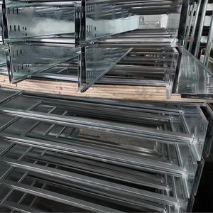 Plateau porte-câbles industriel en alliage d'aluminium ignifuge et fibre de verre, robuste, en acier galvanisé - Product Image 6