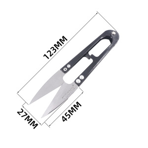 Tijeras Grandes para Hilos Tbone de 123 mm, Acero con Alto Contenido de Carbono, Cortador de Hilo para Punto de Cruz, Tijeras para Ropa - Product Image 1