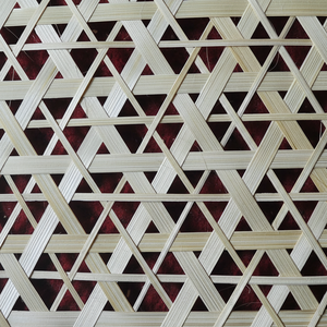 Fábrica de suministros de decoración del hogar tejido de bambú ecológico verde de alta calidad - Product Image 1