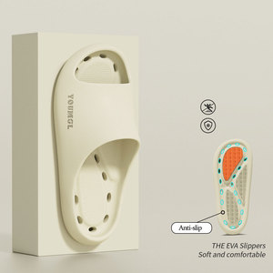 Sandales de Douche Mixtes à Semelle Massante, Antidérapantes, Souples et Confortables, avec Soutien de la Voûte Plantaire, Séchage Rapide en EVA - Product Image 6