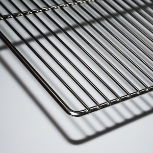 Cremagliera di raffreddamento su misura <span class=keywords><strong>per</strong></span> la cottura da <span class=keywords><strong>forno</strong></span> <span class=keywords><strong>con</strong></span> <span class=keywords><strong>griglia</strong></span> 304 in acciaio inox <span class=keywords><strong>griglia</strong></span> in grassetto Multi uso cremagliera - Product Image 5