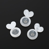 Meilleures ventes : Embouts de boucles d'oreilles en caoutchouc vierges, bouchons et convertisseurs en plastique pour la fabrication de bijoux, adaptés aux boucles d'oreilles non percées