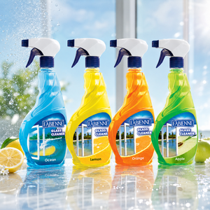 Limpiador de Vidrios Fabienne 500 ml con Aromas a Limón Oceánico, Manzana y Naranja para Vidrios, Espejos, Plástico y Automóviles, Directo de Fábrica - Product Image 1