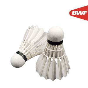 Volant en plumes d'oie de haute qualité, 12 pièces, <span class=keywords><strong>badminton</strong></span> pour les professionnels, - Product Image 5