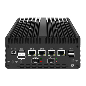 OEM ODM PfSense 1 2 DDR5 4*10G Ethernet 10G I3 I5 I7 NAS เซิร์ฟเวอร์ 4Lan 2*SFP อินดัสเทรียล มินิพีซี รองรับหลายพอร์ต LAN พร้อม SFP H14-8505 - Product Image 4